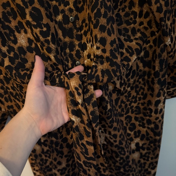 Joan Rivers Animal Print Blouse - Picture 3 of 4